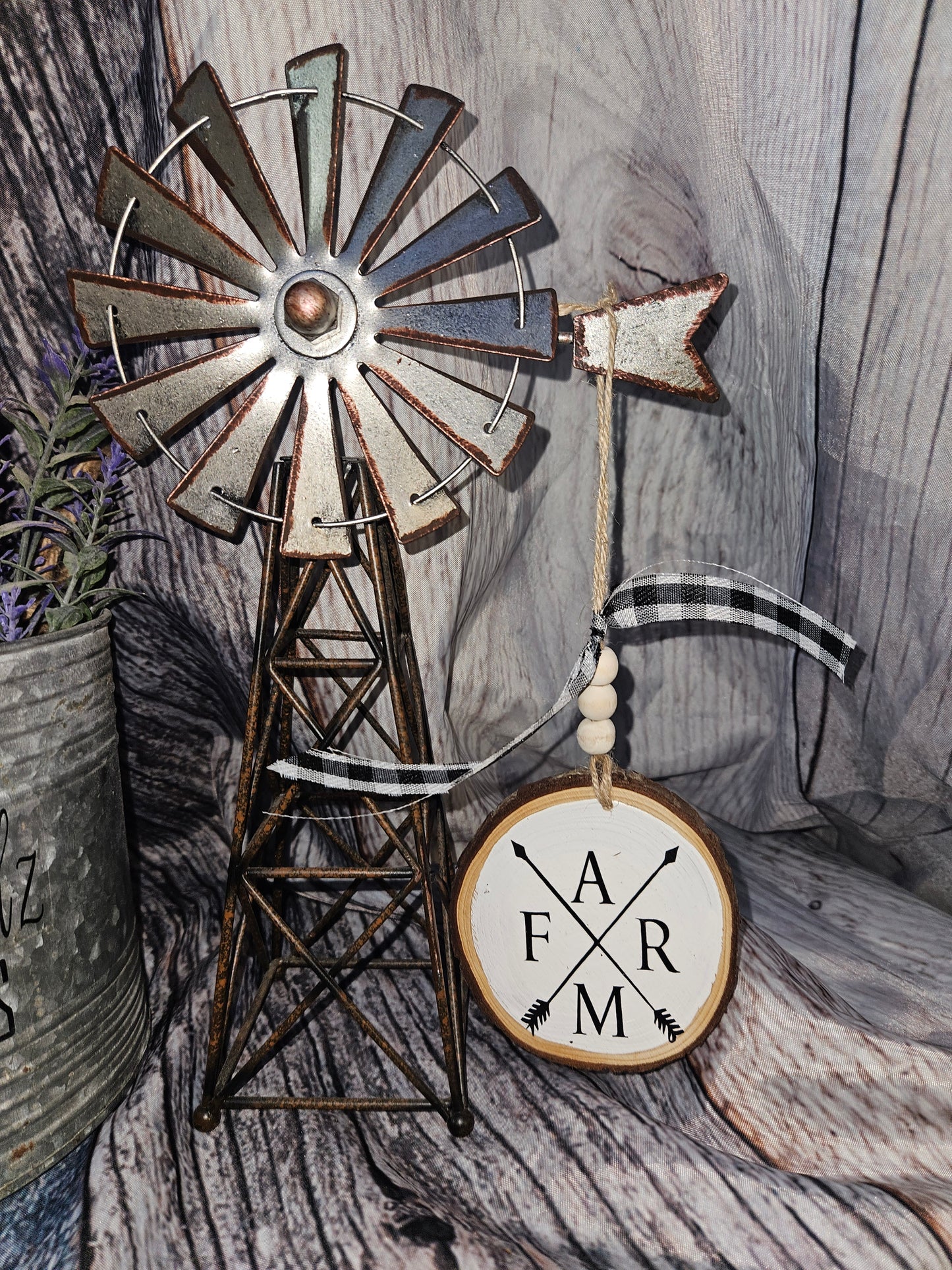 Farm Christmas Ornament