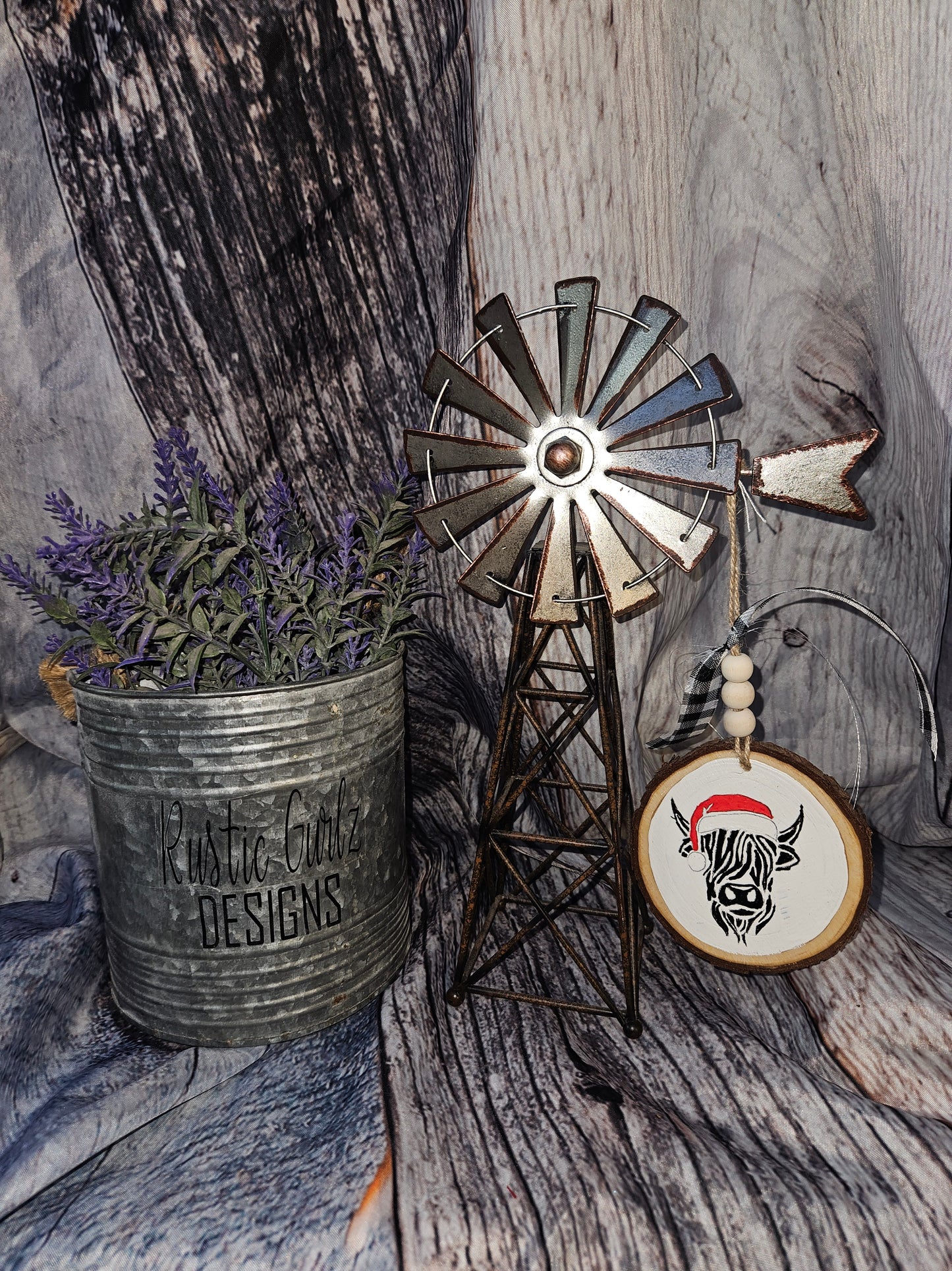 Highland cow Ornament
