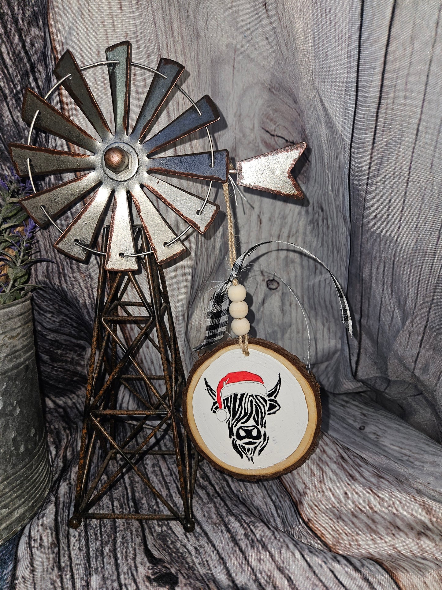 Highland cow Ornament