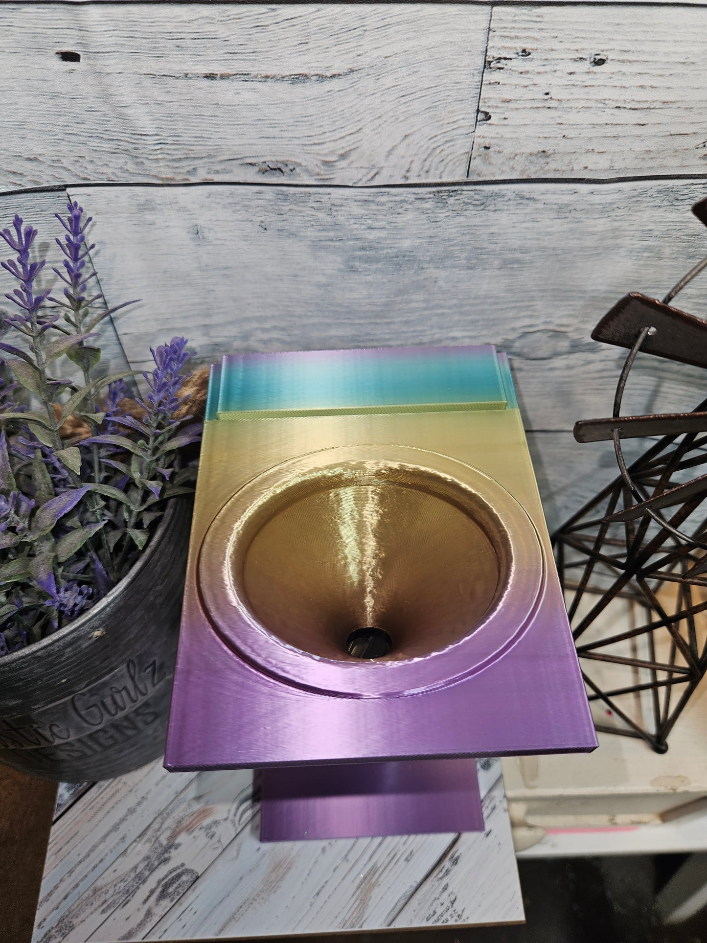 Glitter Funnel Stand 2oz Jar