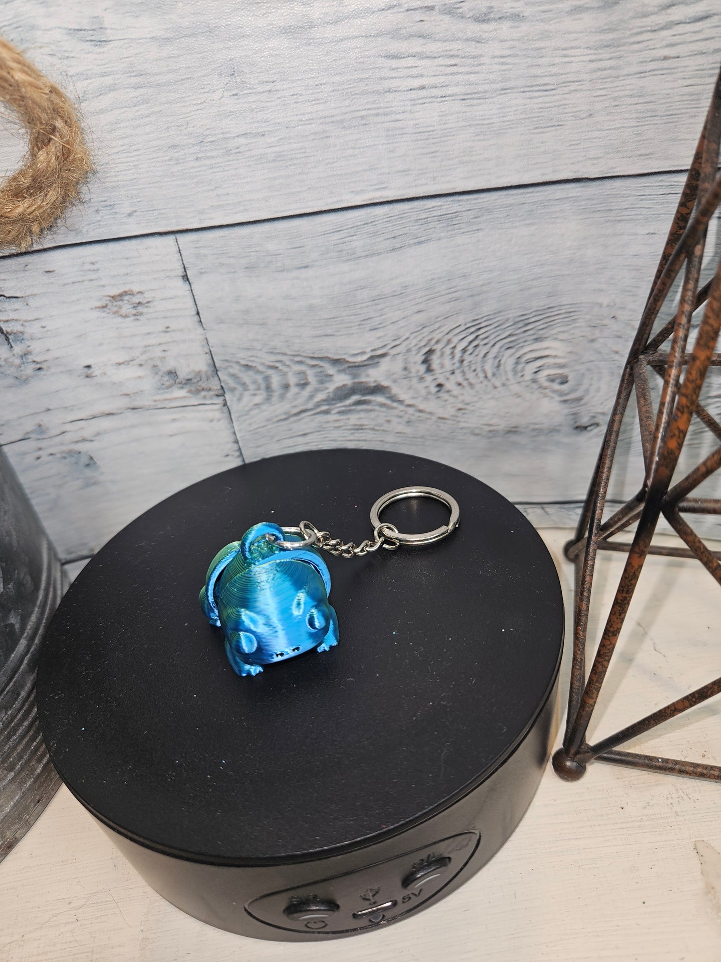 Articulated Mini Frog Key Chain