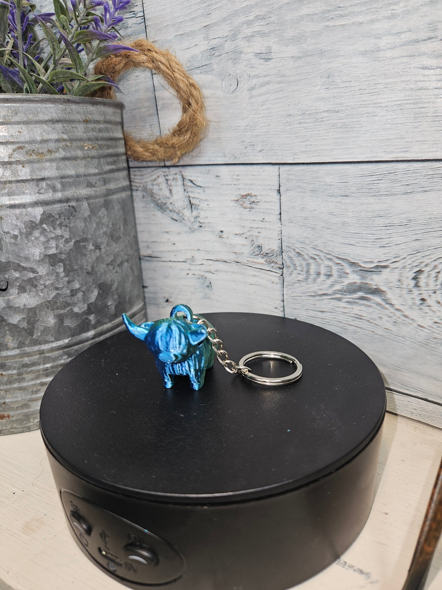 Highland Cow Key Chain
