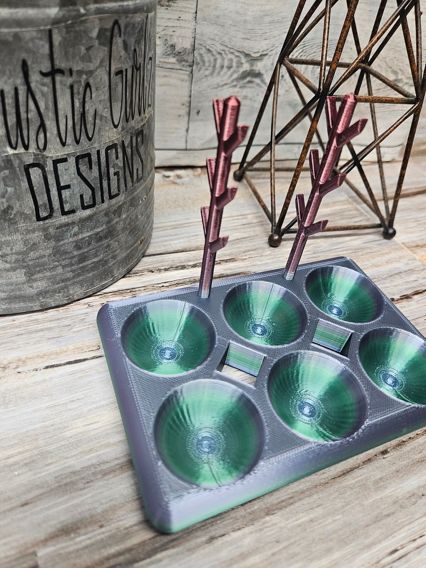 Paint Tray and Paint Brush Holder