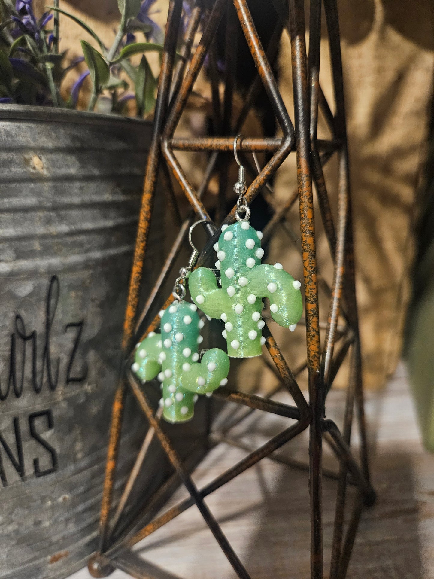 Cactus Earrings