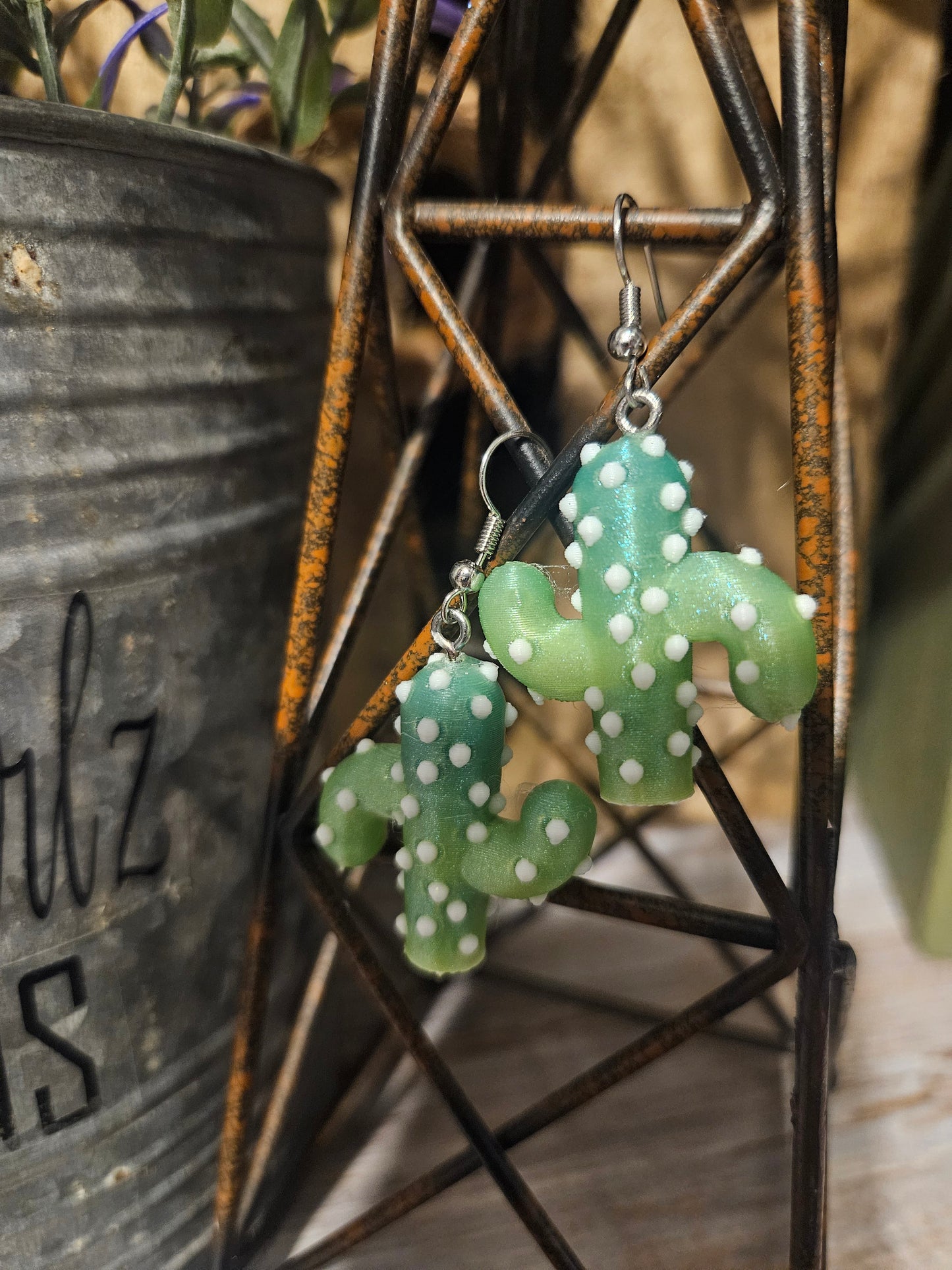 Cactus Earrings