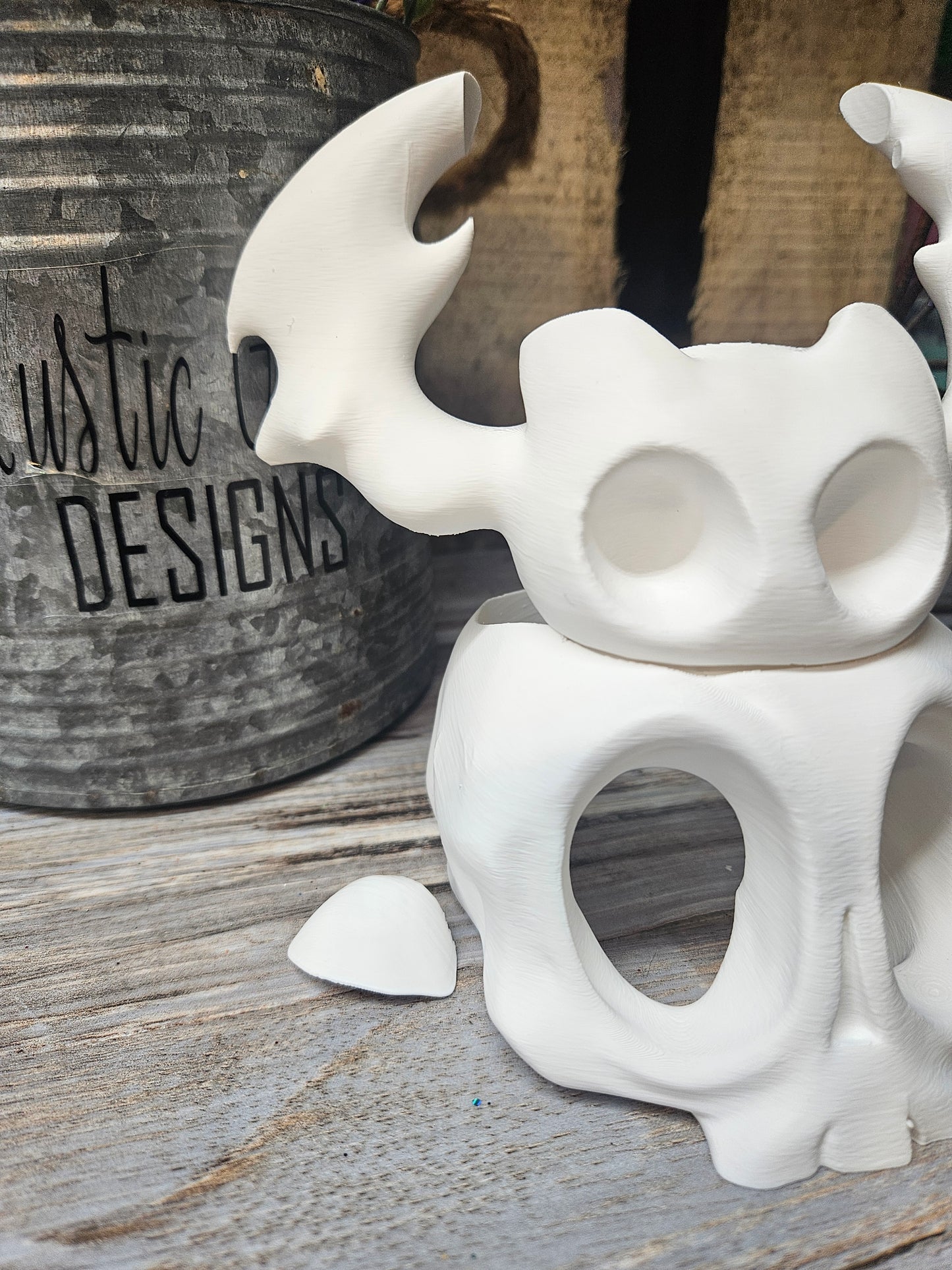 Cute Skull with Bat
