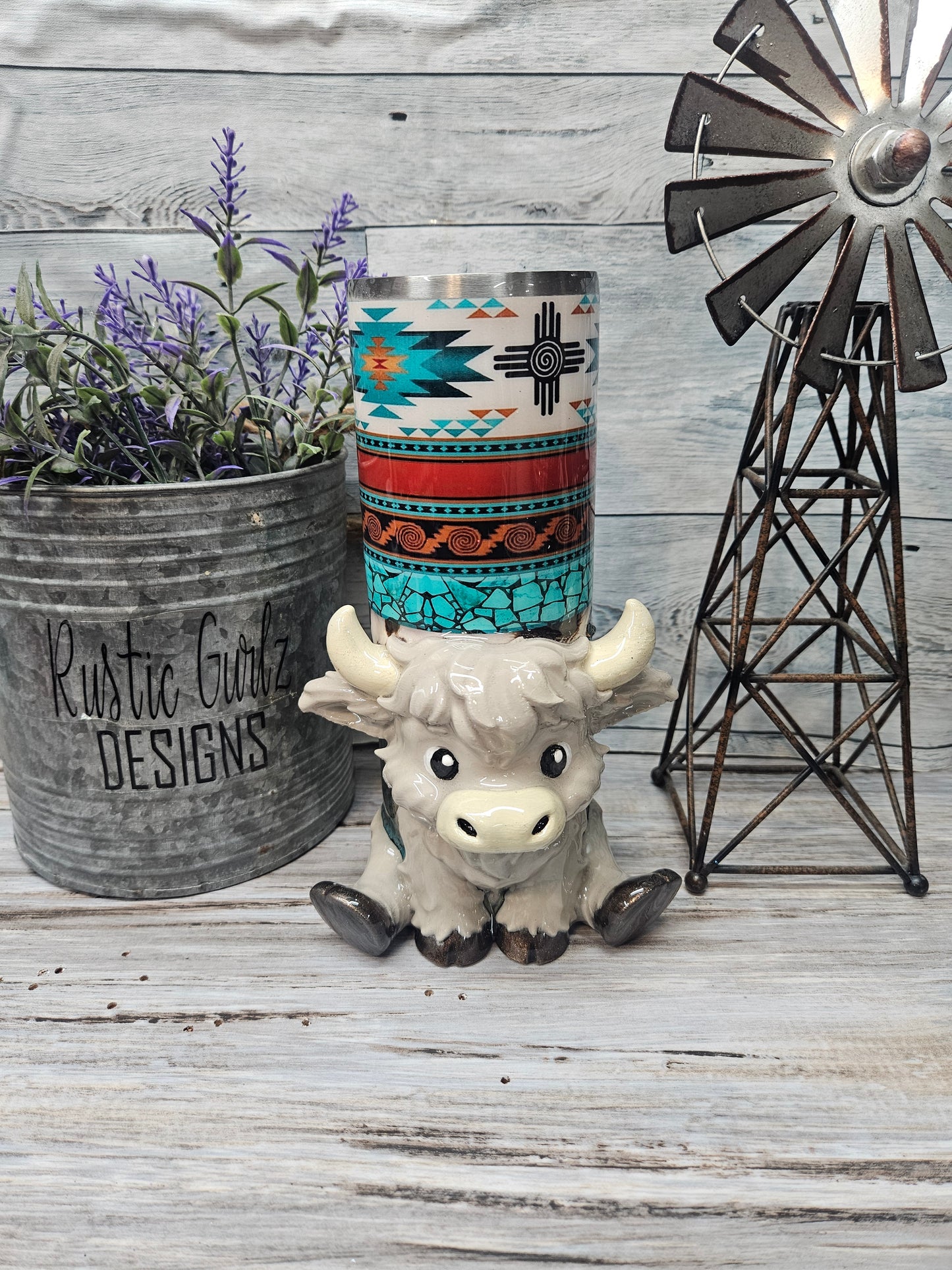 3D Highland Cow