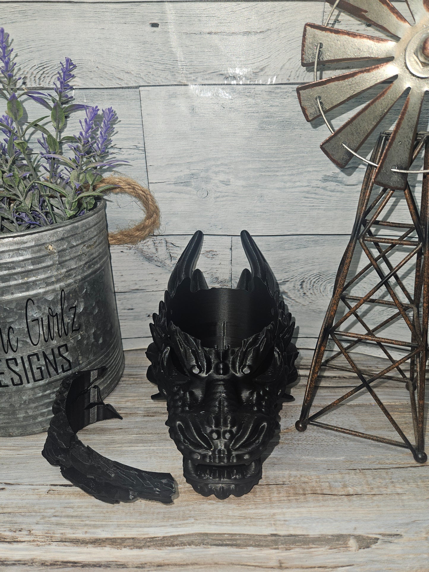 Dragon Head w/ Claw Handle