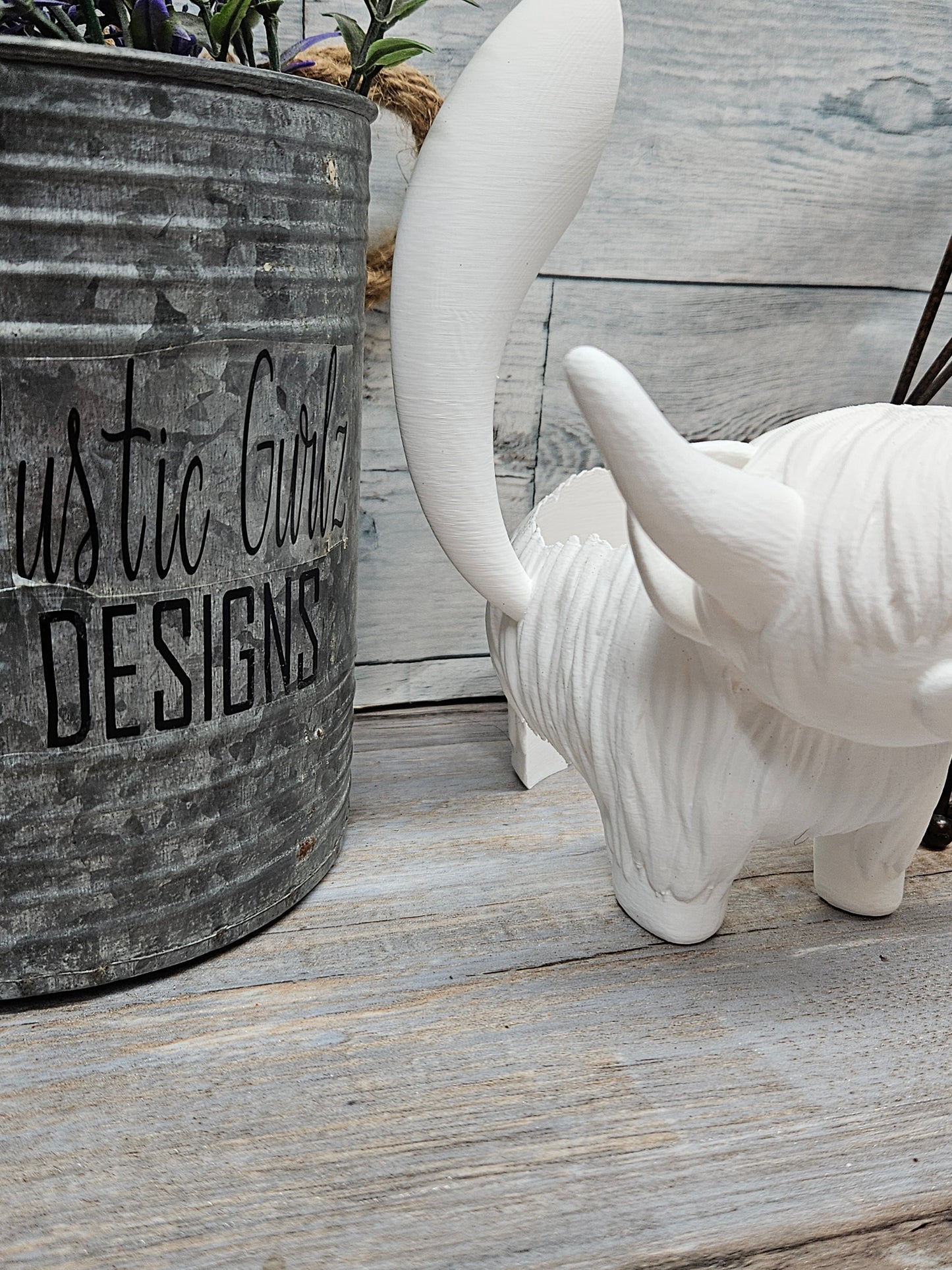 Highland Cow With Handle Sleeve