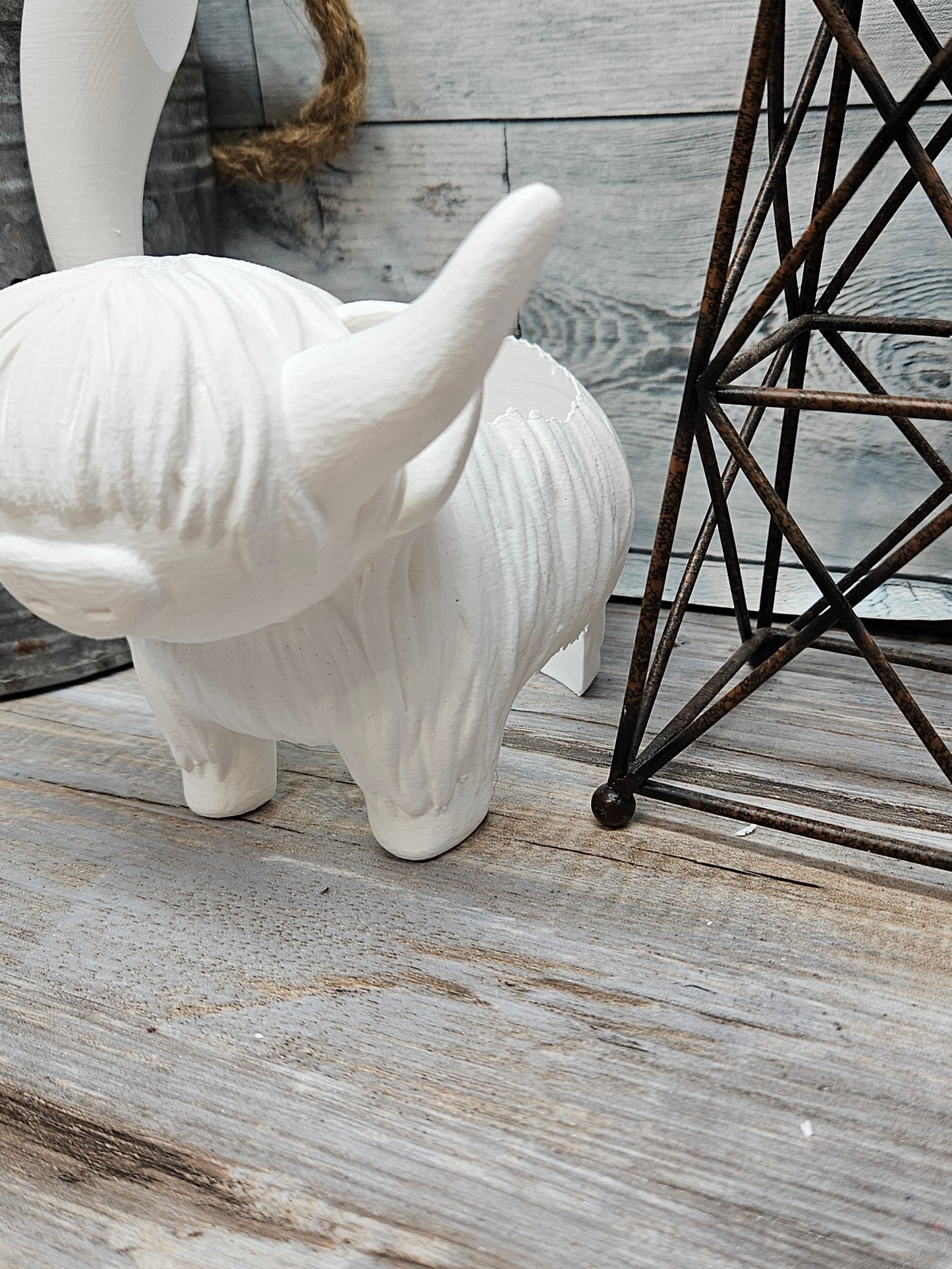 Highland Cow With Handle Sleeve