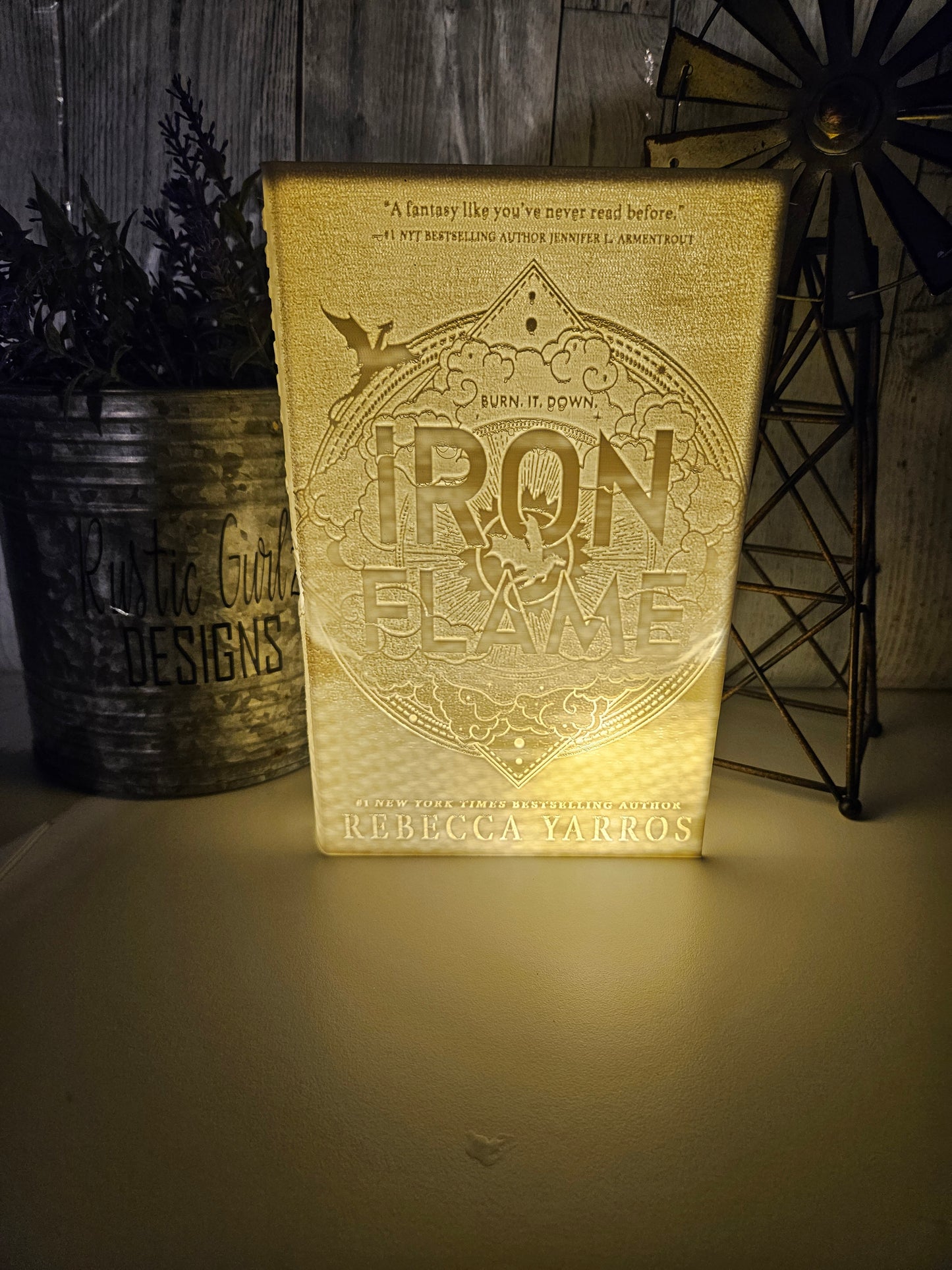 Lithophane Book (Iron Flame)
