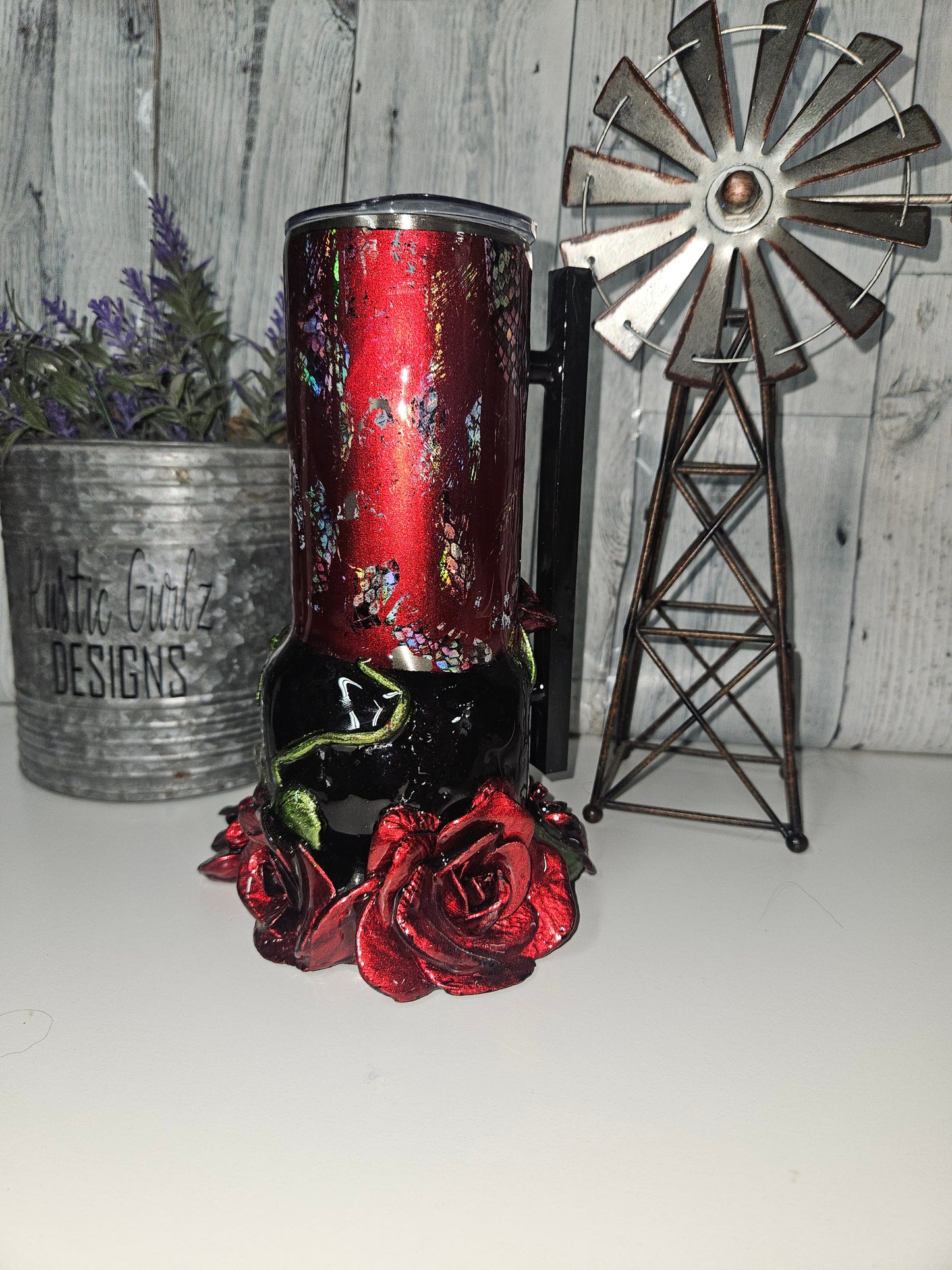 Death and Beauty Tumbler