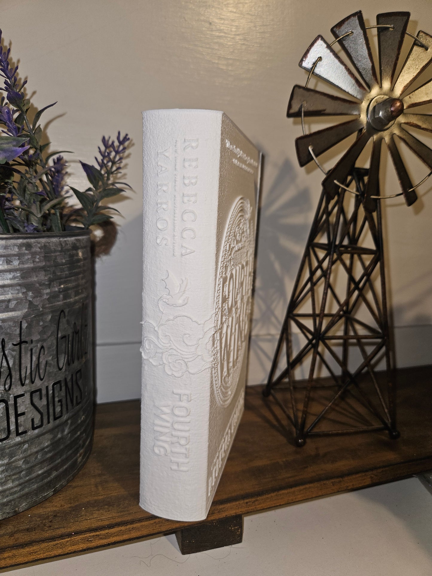 Lithophane Book (Fourth Wing)