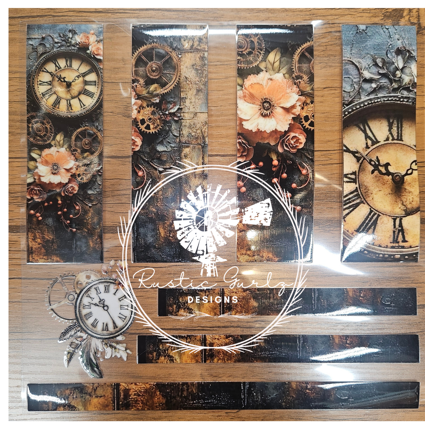 Antique Time Piece Element Sheet