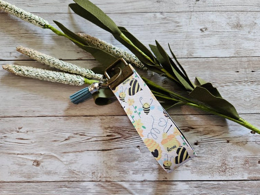 Bumble Heart Key Fob
