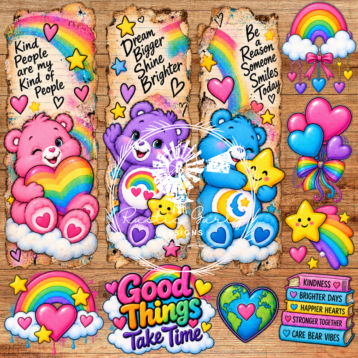Care Bears Book Pages