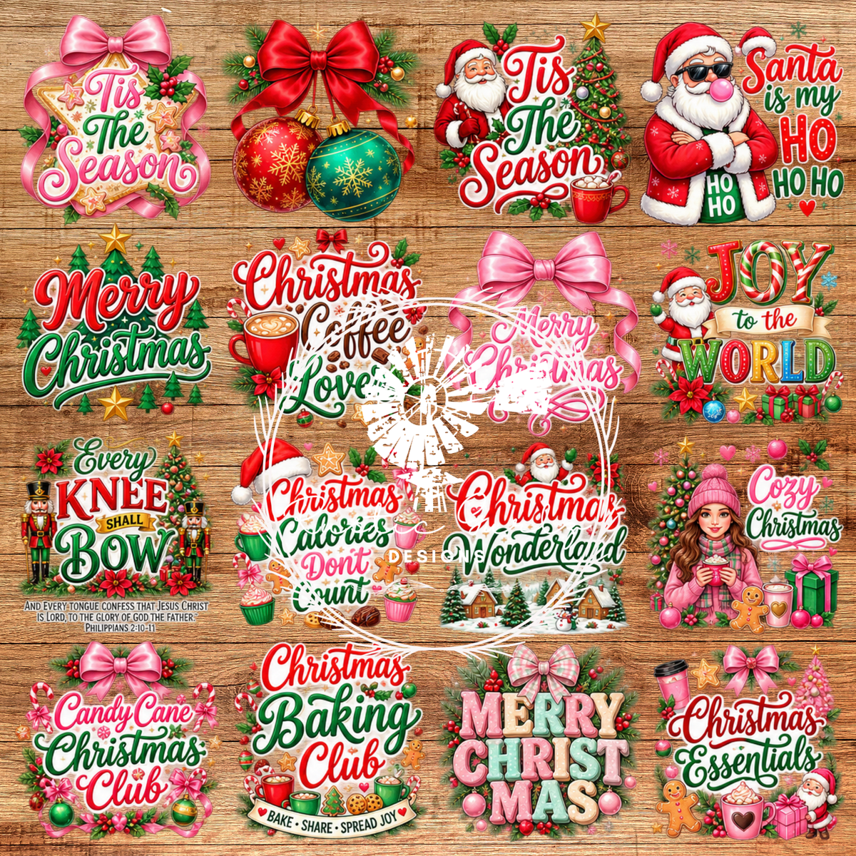 Christmas Ornament Sheet 1