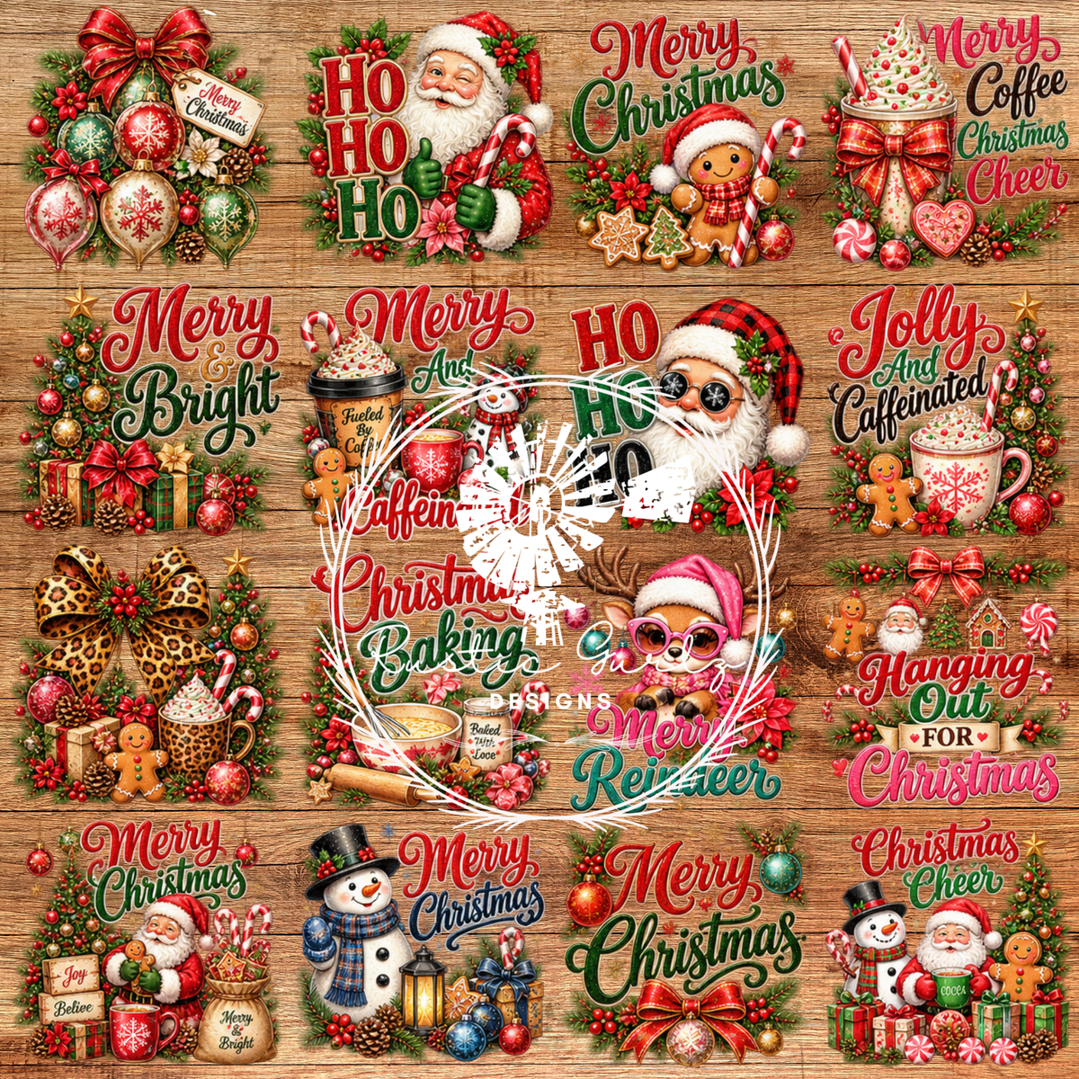 Christmas Ornament Sheet 3