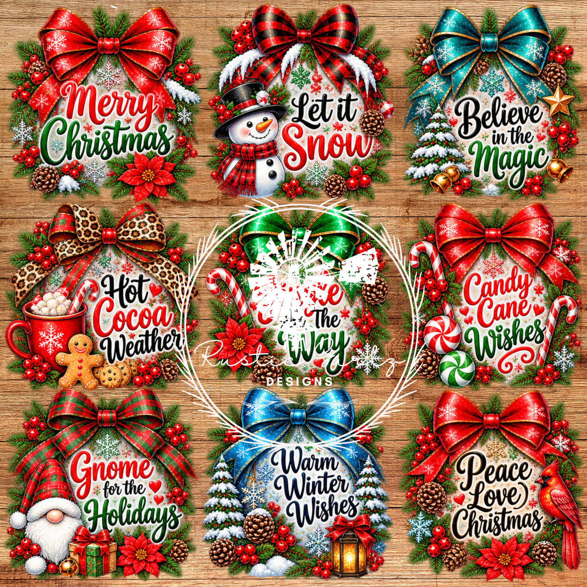 Christmas Ornament Sheet 4