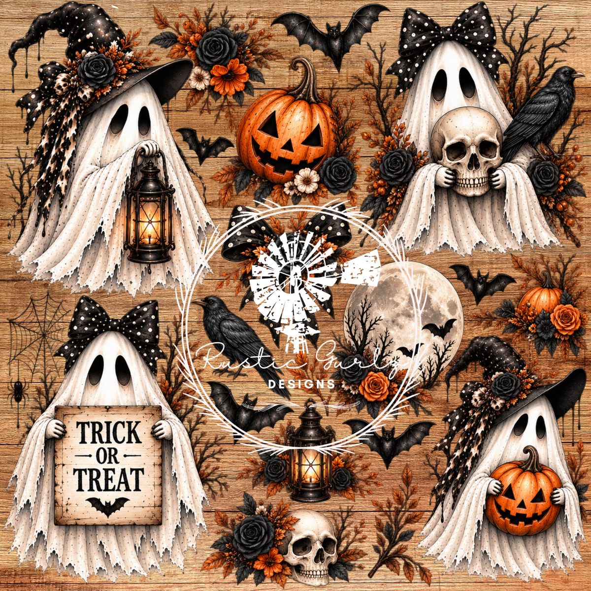 Gothic Halloween Ghost