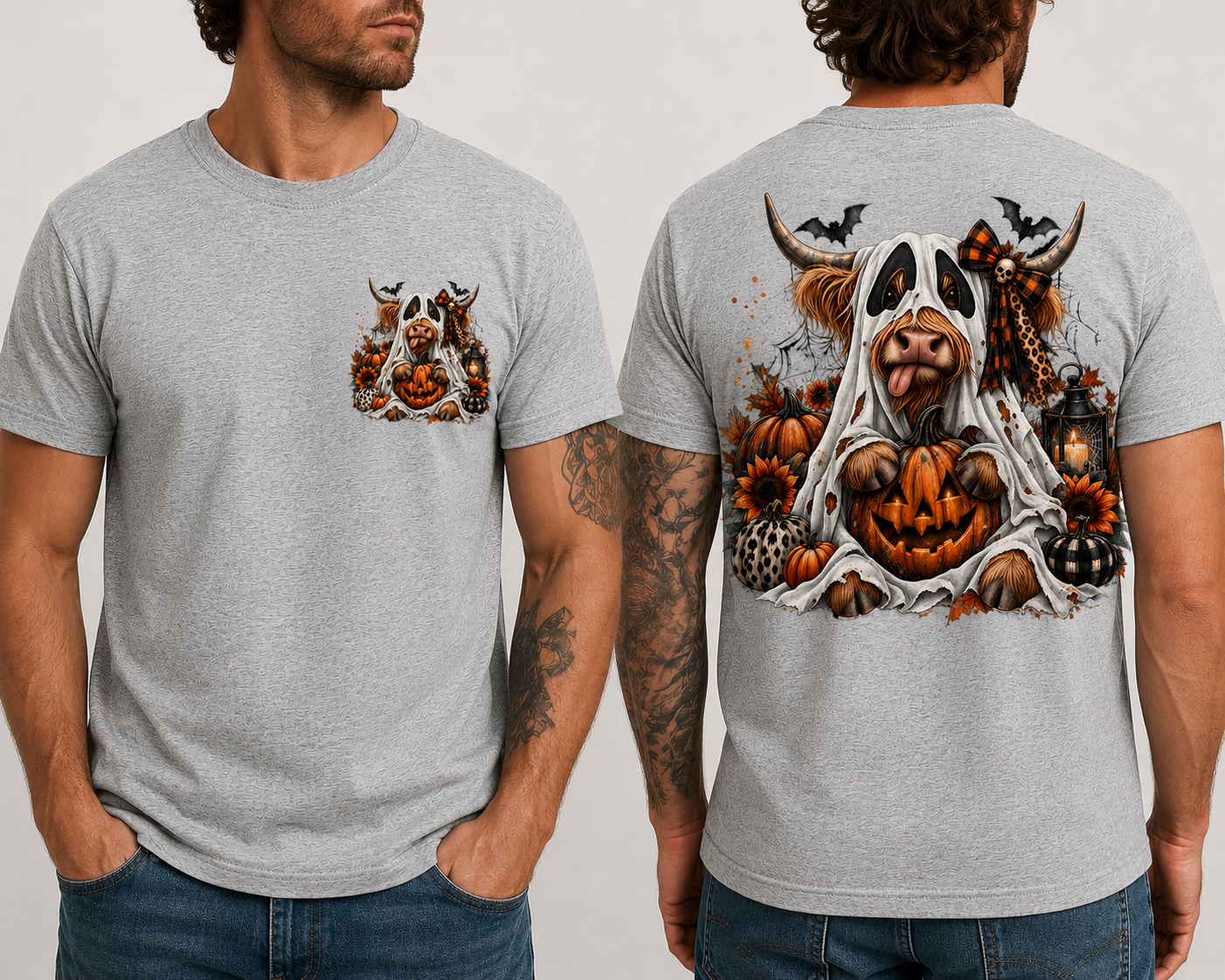 Highland Cow Halloween