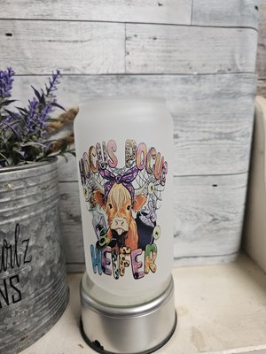 Hocus Pocus Heifer Glass Can