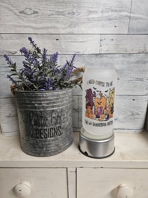 I Need Coffee To Be Glass Can