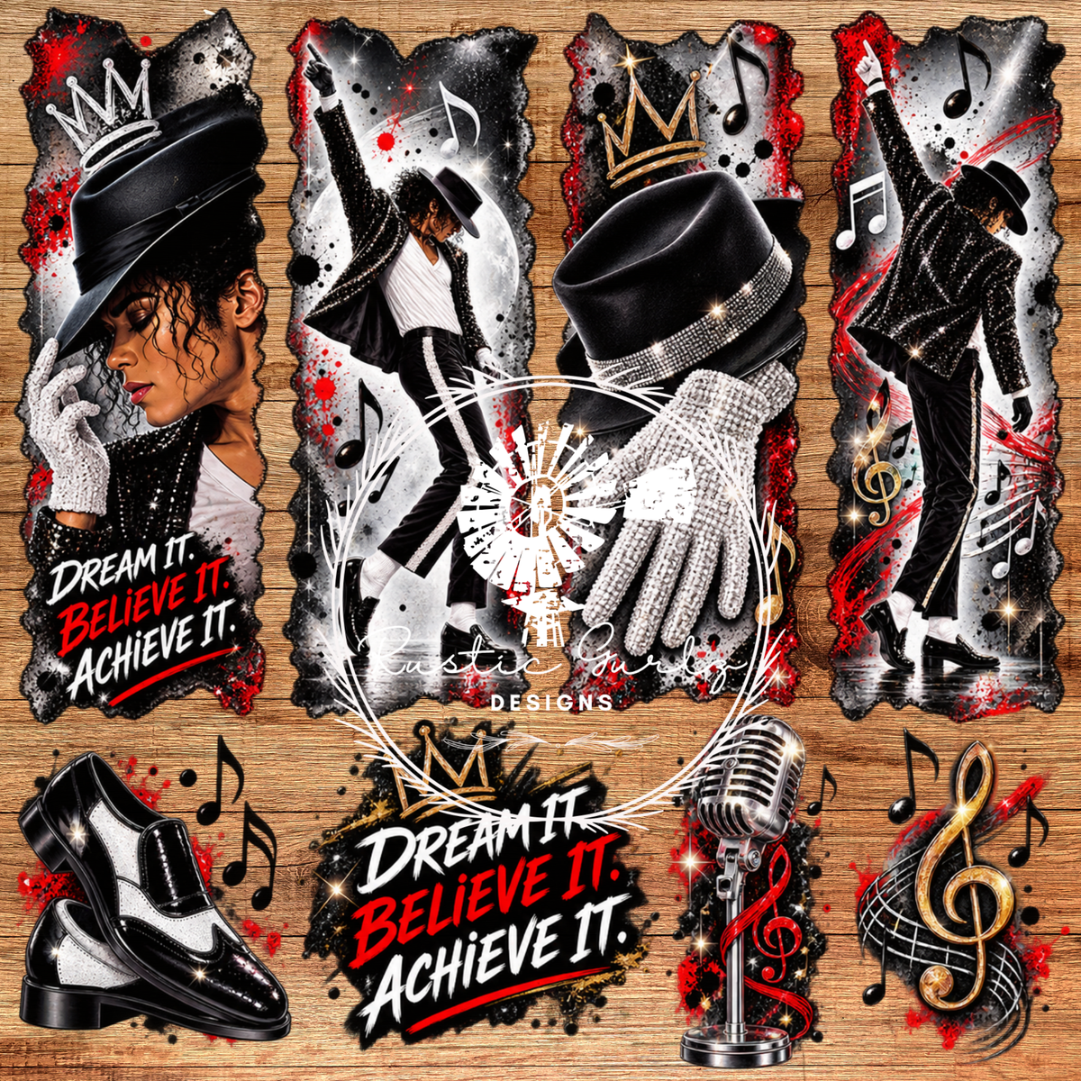 MJ Dream It Believe It Achieve It