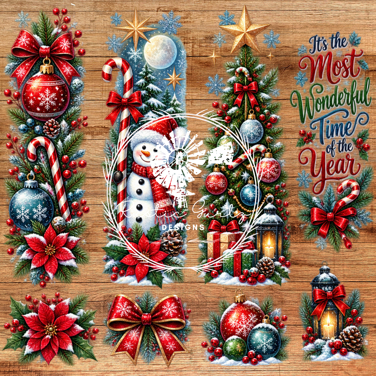 Snowman Its the Most Wonderful Time Of The Year