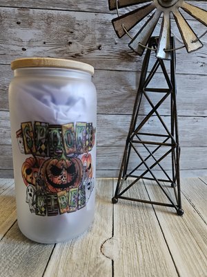 Spooky Glass Can