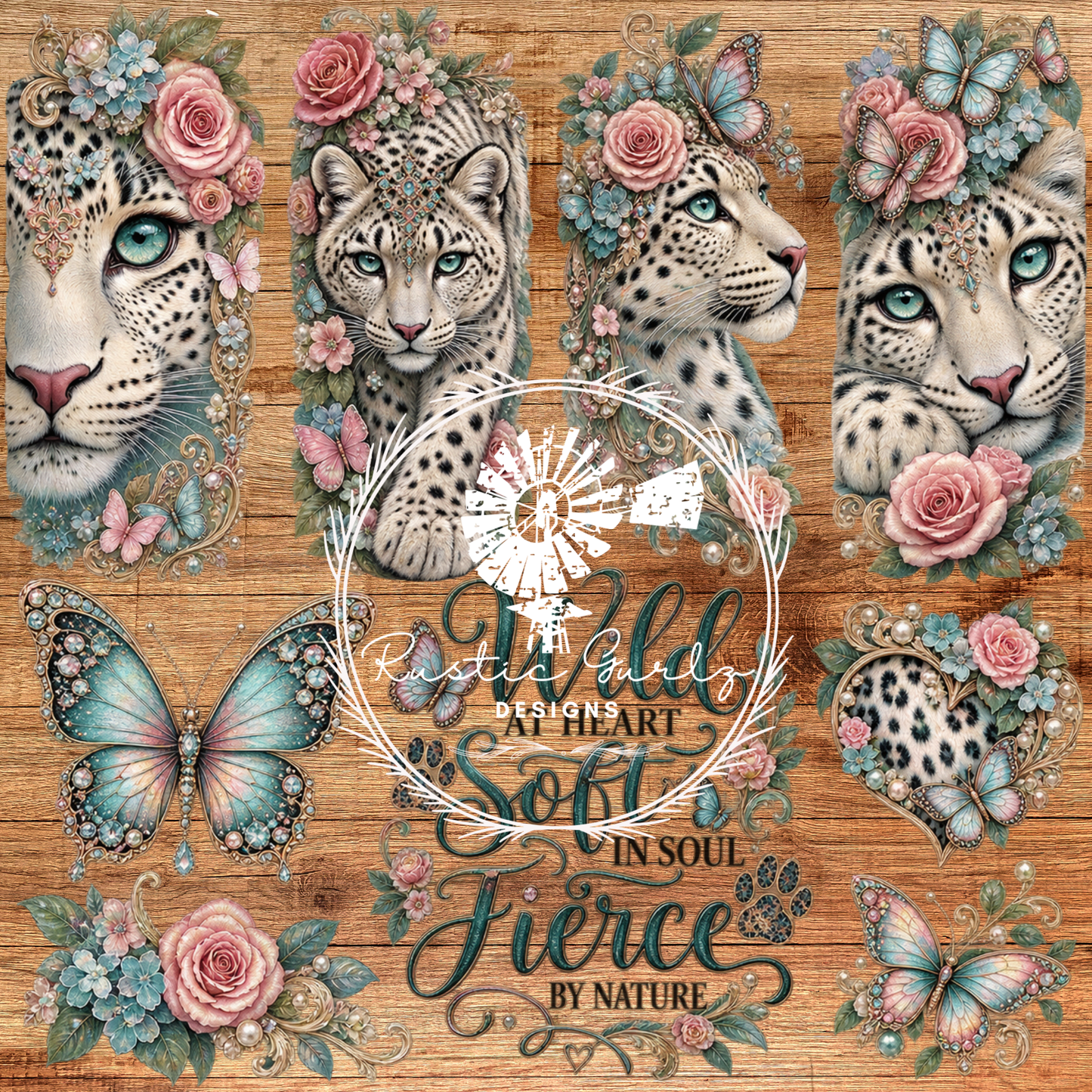 Wild At Heart Soft In Soul (Leopard)