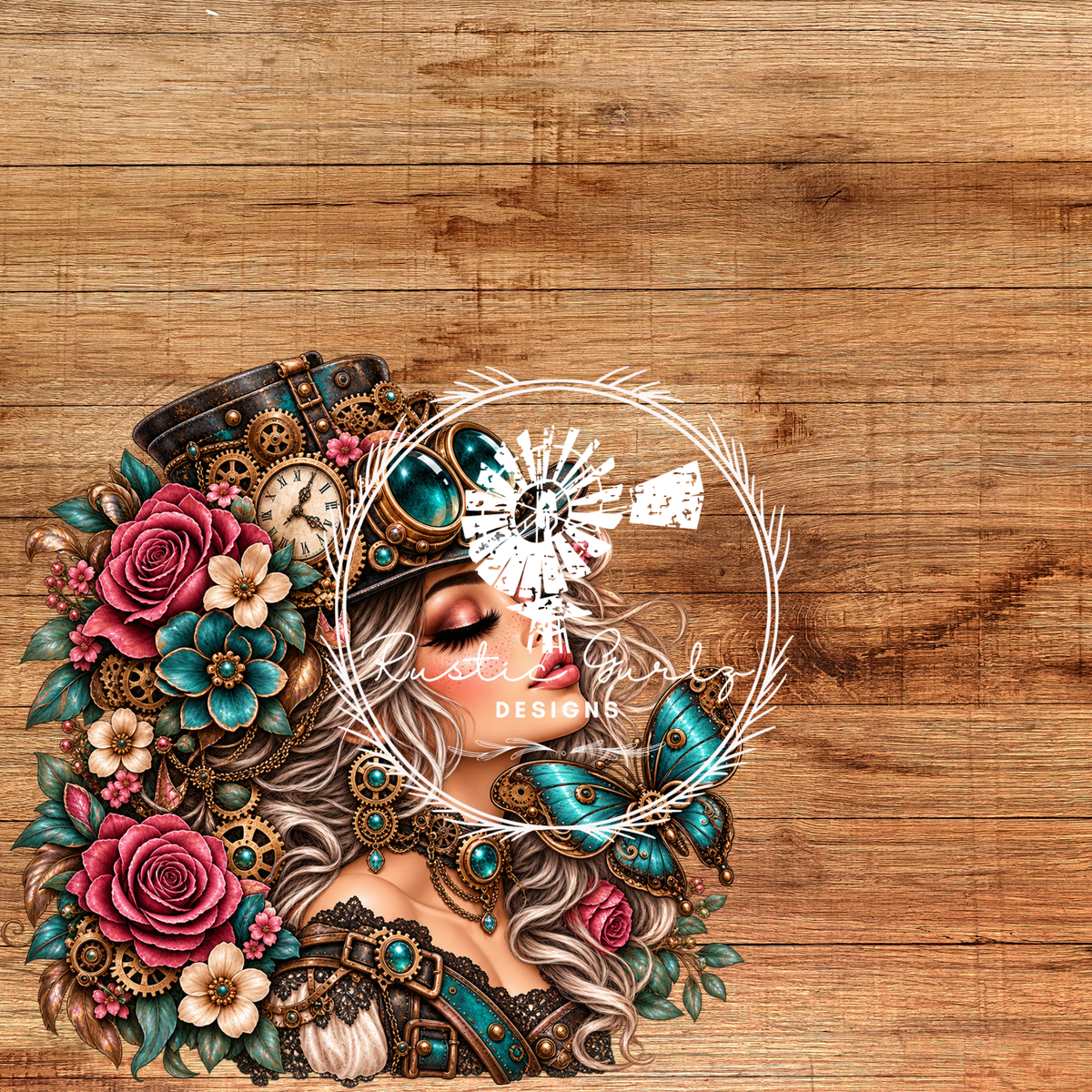 Floral Steampunk Gal