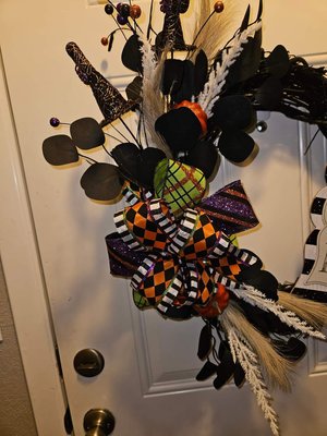 Hocus Pocus Grapevine Wreath