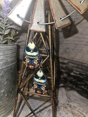 Pumpkin King Earrings