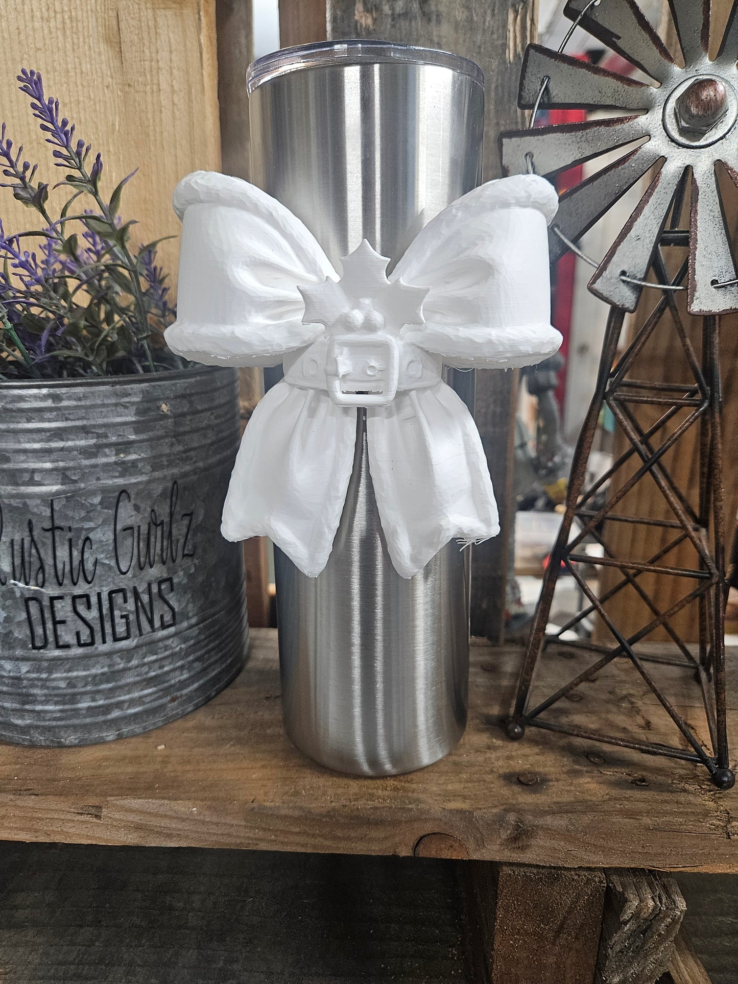 Christmas Bow Hugger