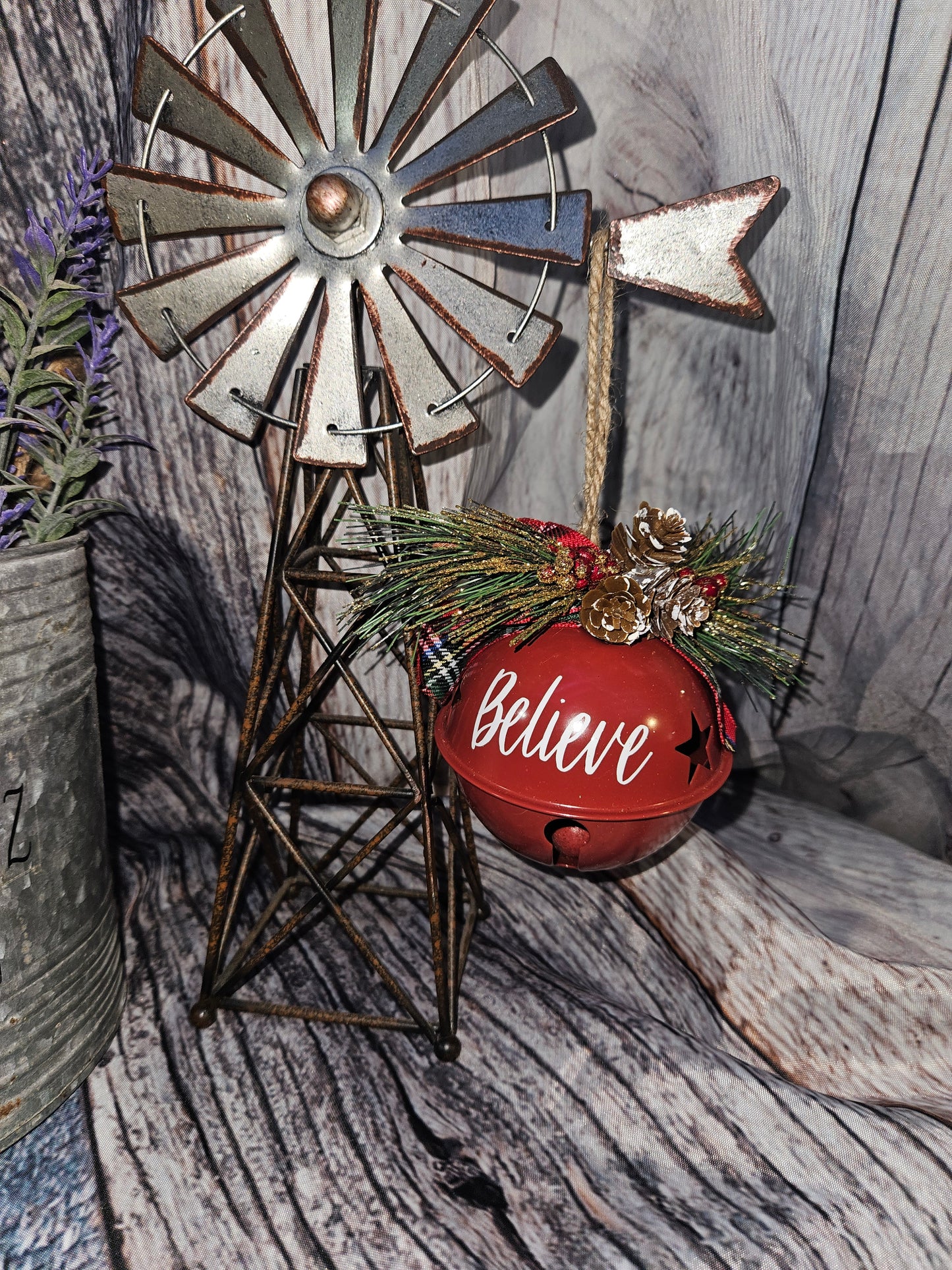 Believe Bell Ornament