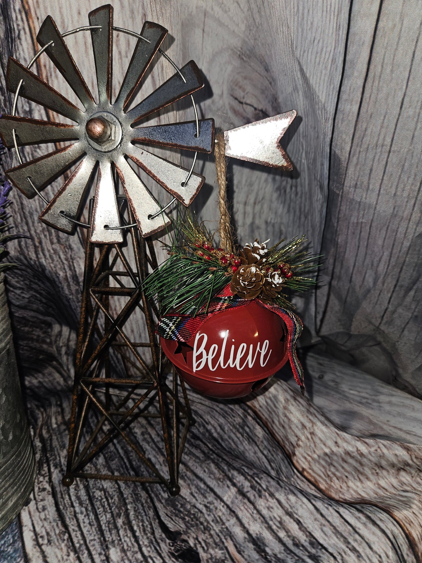 Believe Bell Ornament