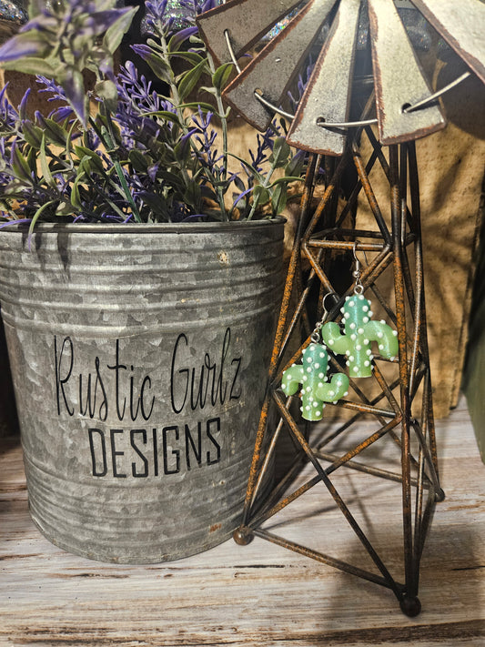 Cactus Earrings