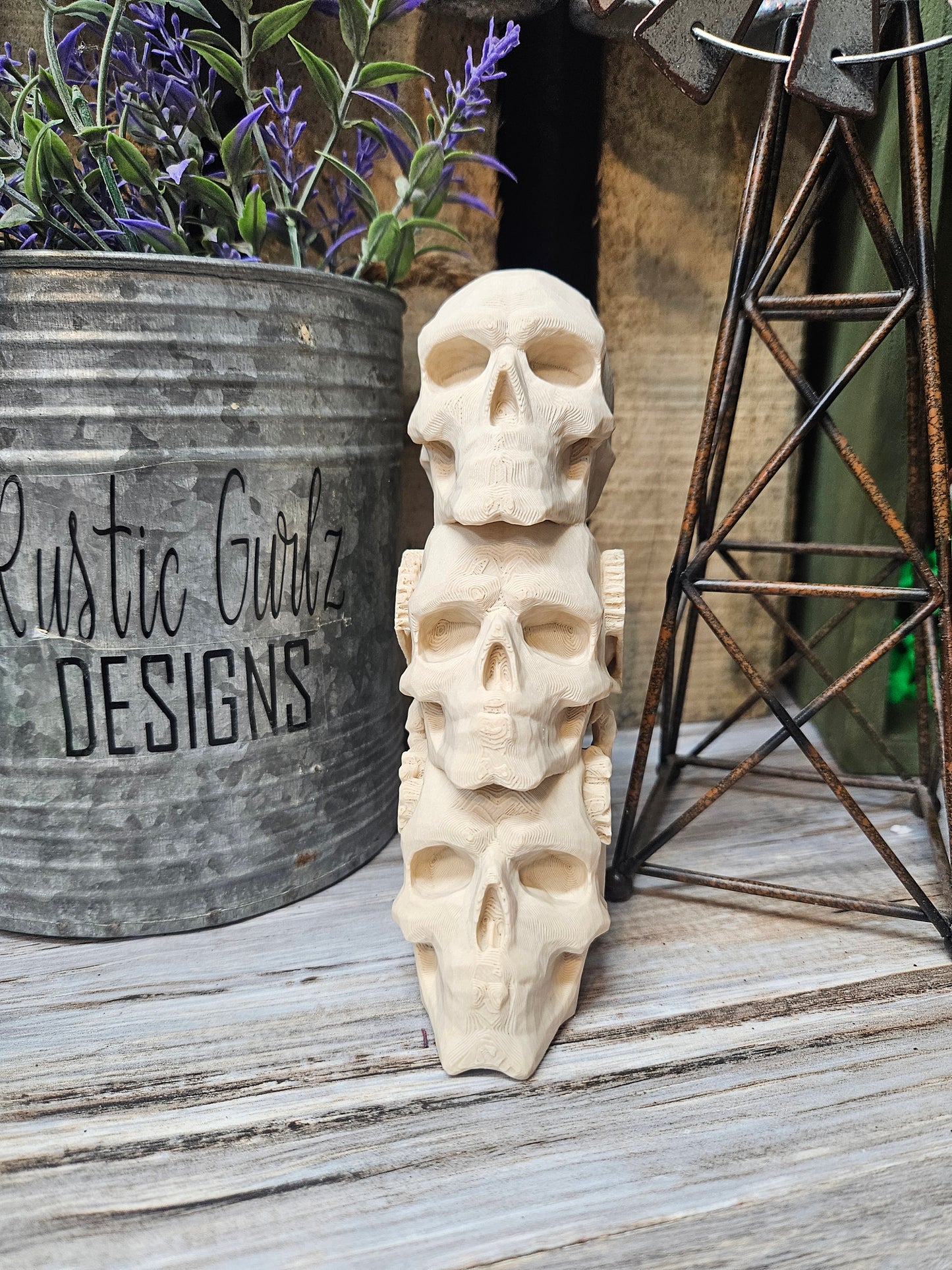 Steampunk Skull Handle