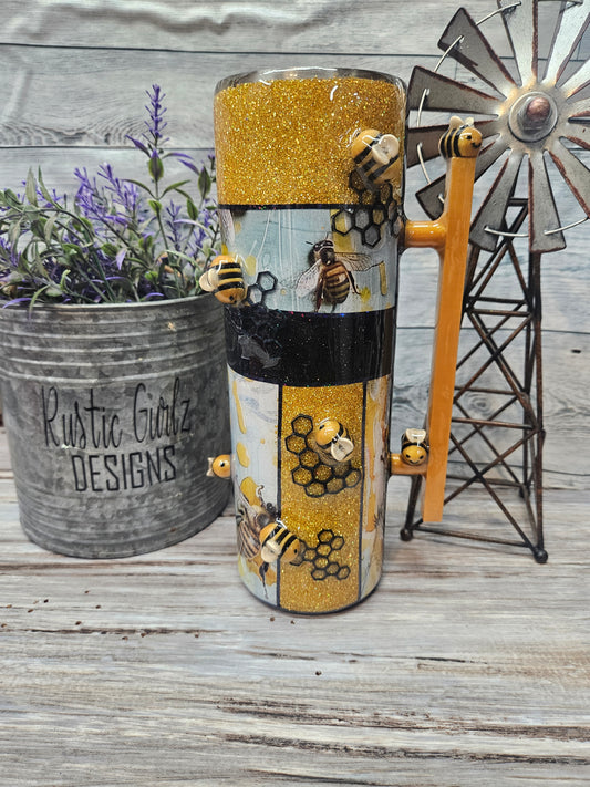 3d Bee Tumbler