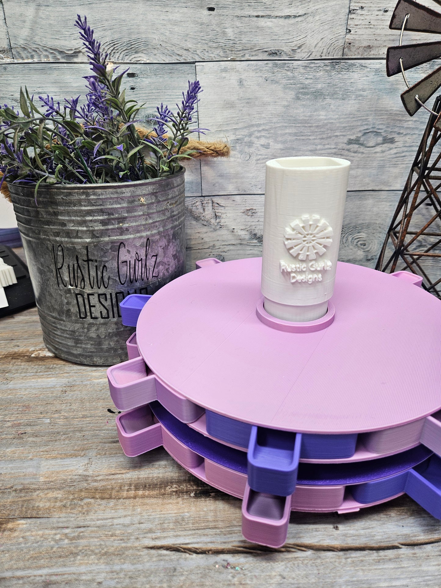 Rhinestone Tray Turner