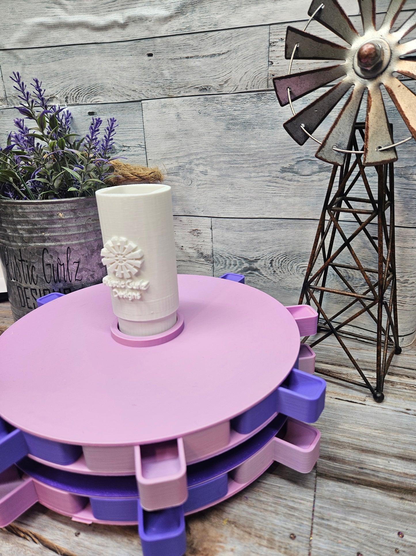 Rhinestone Tray Turner