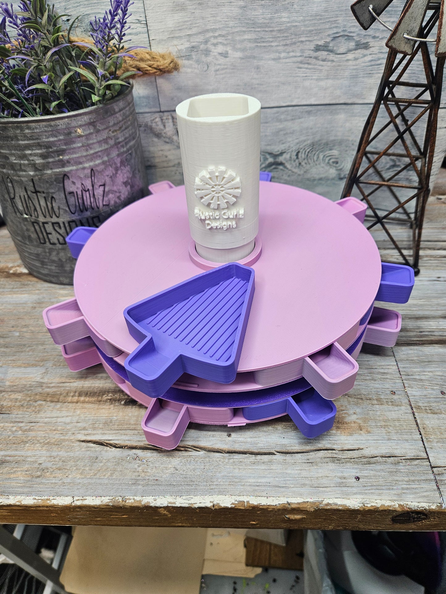 Rhinestone Tray Turner