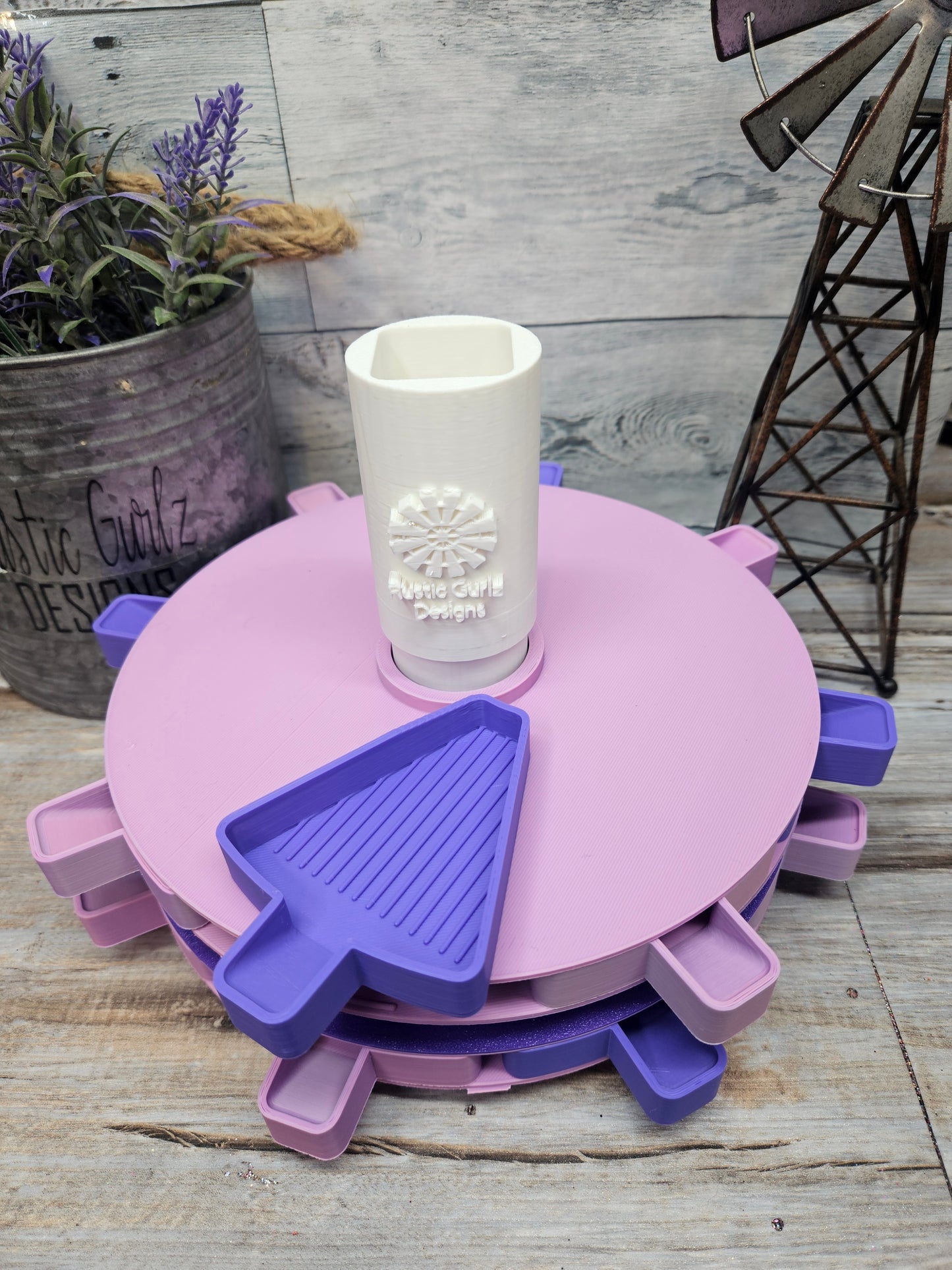 Rhinestone Tray Turner