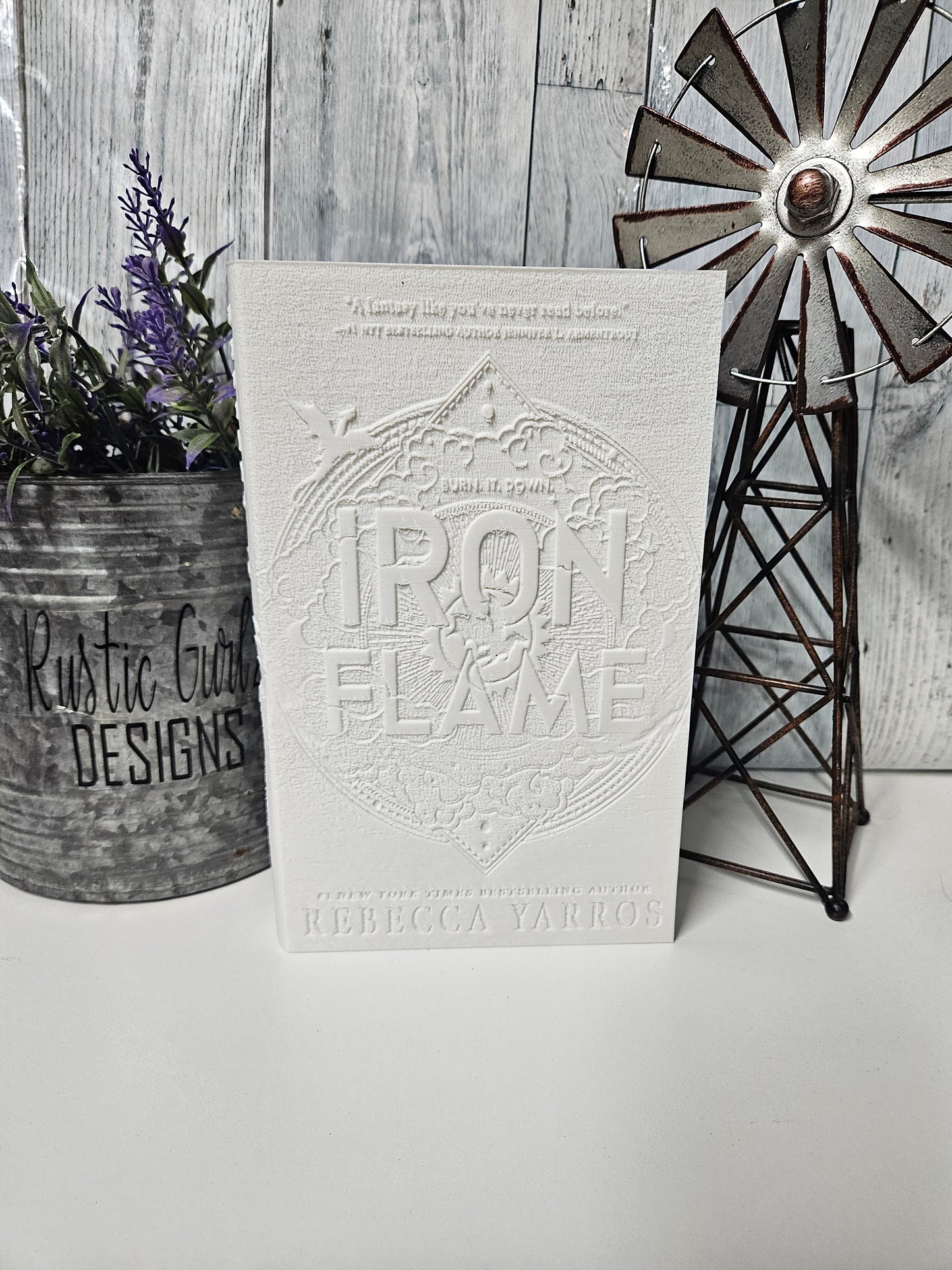 Lithophane Book (Iron Flame)