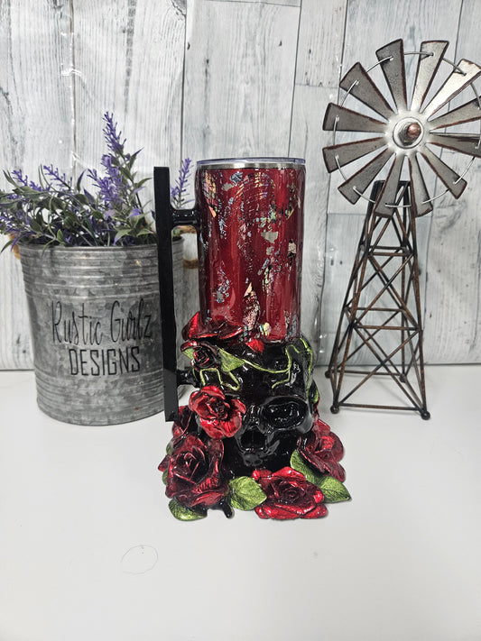 Death and Beauty Tumbler