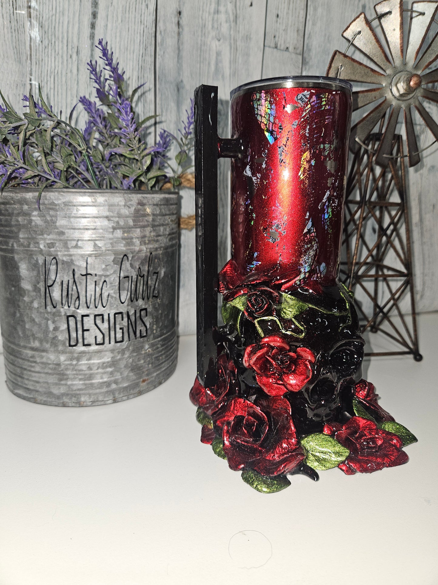 Death and Beauty Tumbler