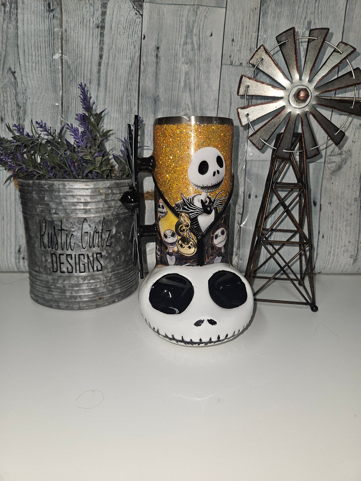 Skellington 3D Tumbler