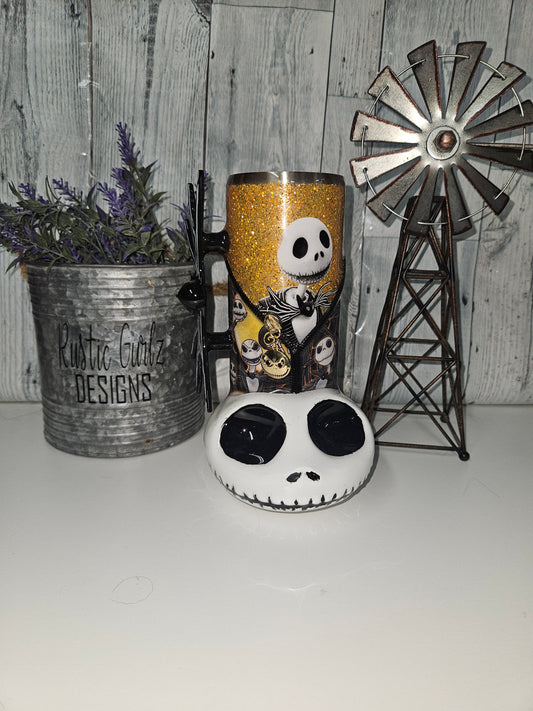 Skellington 3D Tumbler