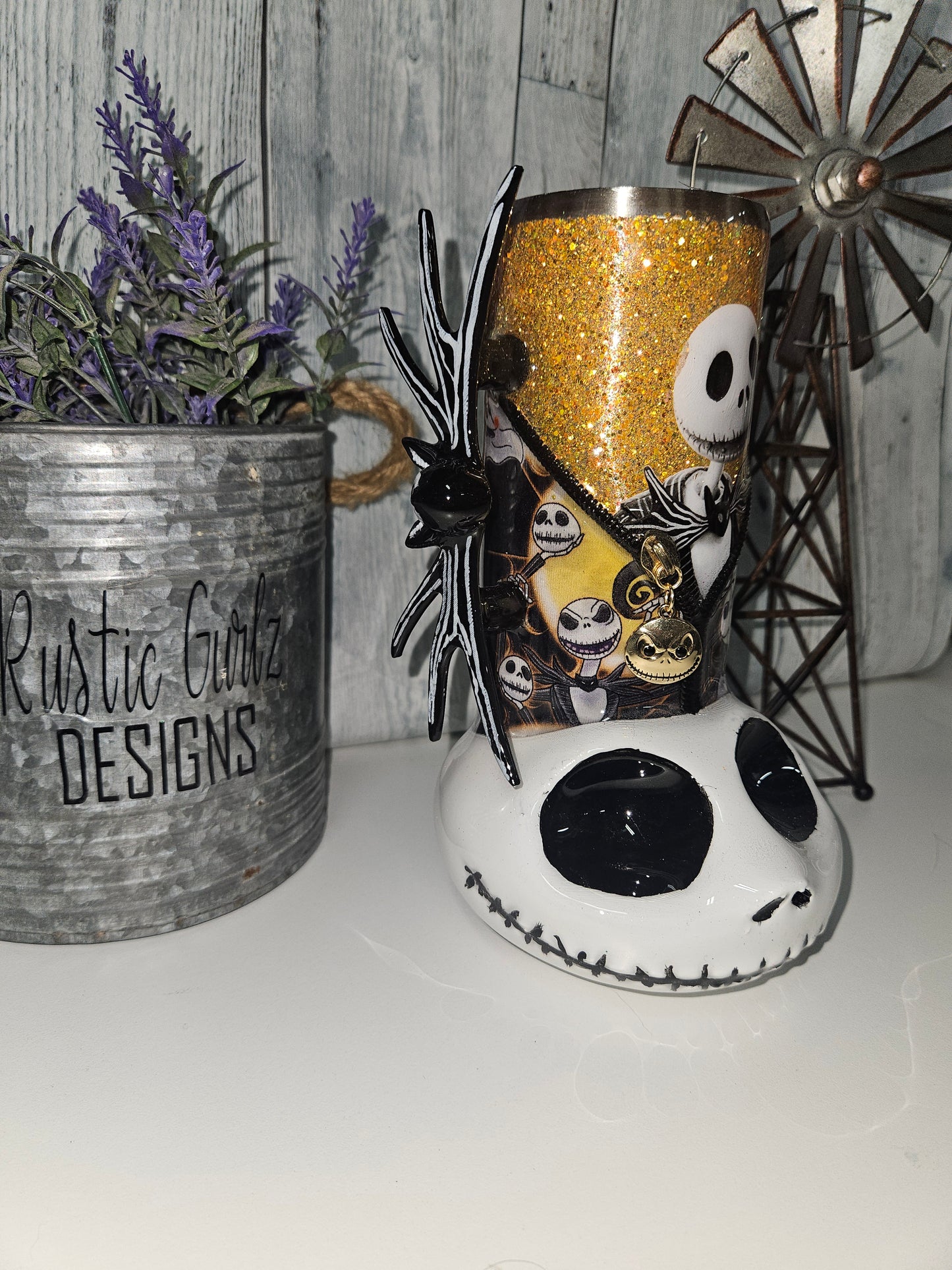 Skellington 3D Tumbler